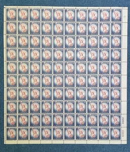 Scott #1041, 8c Statue of Liberty, Mint sheet/100, LR #24918+, MNH (R10-77a) - Picture 1 of 1