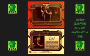 Joe Gacy | 2023 Panini Prizm WWE | Ruby Wave Prizm - Bild 1 von 1