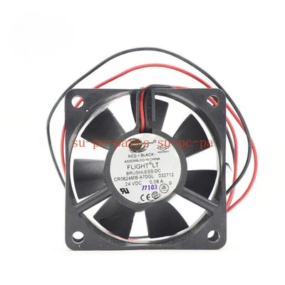 For Comair Rotron CR0624MB-A70GL Axial fan 24VDC 0.08A 60*60*25mm Cooling Fan - Image 1 of 4