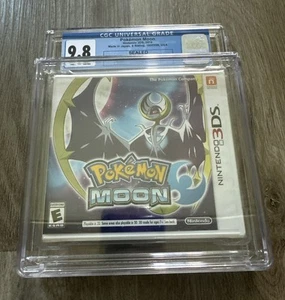 Pokemon Nintendo 3DS 2DS Pokémon Moon Graded CGC 9.8 A++ Sealed - Picture 1 of 3