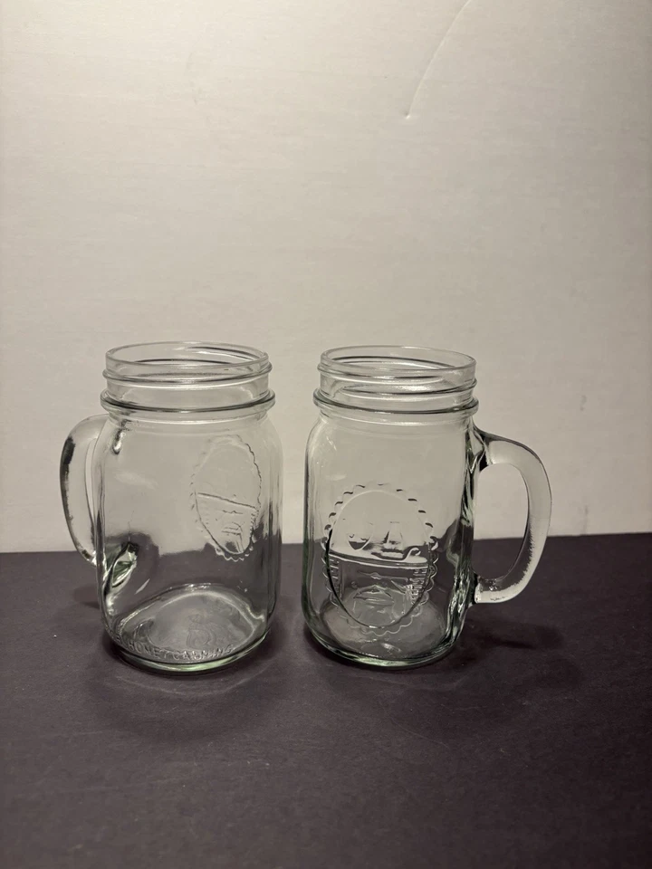 Tarros de masón con asas (juego de 2) Foto 1 de 4