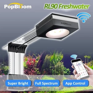 PopBloom RL90 WiFi Aquarium LED Light Fish Tank Light 24" 60cm Freshwater Tank - Picture 1 of 12