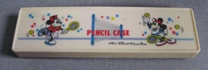 Rare vintage Disney Mickey and Minnie mouse pencil case - Picture 1 of 6
