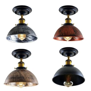 Lámpara de techo vintage Lámpara de techo retro para cualquier habitación Diseño industrial E27 - Imagen 1 de 10