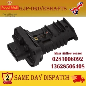 FIT BMW 1 2 3 5 SERIE X3 X5 1.4 1.6 1.8 2.0 2.5 D MASS AIR FLOW METER MAF SENSOR - Picture 1 of 5