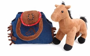 Borsa "Western" pony-in-a-bag stile western con pony all'interno simpatico regalo originale - Foto 1 di 1