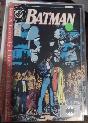 Batman # 441 1989, DC LONELY PLACE OF DYING PT 3 WOLFMAN PEREZ TIM DRAKE ROBIN  - Image 1 of 4