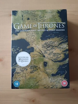 GAME Of THRONES DVD BOX SET STAFFEL 1-3 NEU OVP SEASON 1-3 ENGLISH EDITION  - Bild 1 von 4