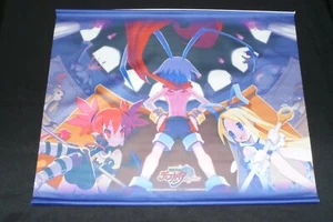 Disgaea 1 Complete Refine Promo Wall Scroll Cloth Poster Tapestry NFS - Picture 1 of 3