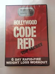 Barry's Boot Camp Hollywood Code Red Workout (DVD, 2008) NEW Sealed - Imagen 1 de 2
