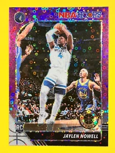 2019-20 Panini NBA Hoops Premium Stock - #232 Jaylen Nowell (RC) Purple Disco - Bild 1 von 2