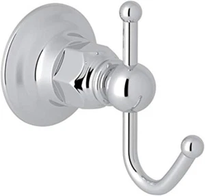 Rohl ROT7APC Chrome Country Bath Single Hook Robe Hook Italian Made NIB - Picture 1 of 2
