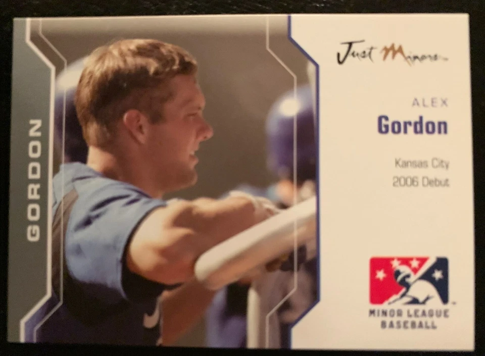 ALEX GORDON Kansas City Royals 2006 *SILVER* Certified RC xx/200 - Image 1 of 1