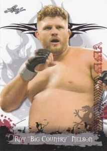 Tarjeta de novato Roy Nelson 2010 Leaf MMA UFC #4 RC Big Country Bellator 159 146 137 - Imagen 1 de 24