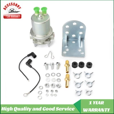 电动燃油泵带 1/4 英寸 NPT 进气口和插座 E8470 P4070 SP1130 EP247 4-8 psi — 第 1/4 张图片