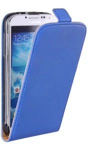 Patona Slim Flip Klapp-Tasche Schutz-Hülle Cover für Samsung Galaxy I9500 S4 - Bild 1 von 4