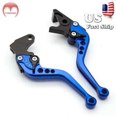 For Yamaha YZF R6 1999-2004 YZF R1 2002-2003 CNC Adjustable Brake Clutch Levers - Image 1 of 4