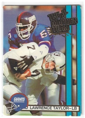 1990 Action Packed Football - The All-Madden Team - Lawrence Taylor #12 Giants - Image 1 of 2