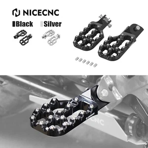 Anti-slip Wide Offset Footpegs Footrests For BMW R1250GS / Adventure 2019-2023 - Picture 1 of 18