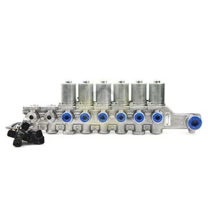 Conjunto de válvula solenoide 20Y-60-31211 20Y-60-31212 para Komatsu PC200-7 PC210-7 PC228 - Imagen 1 de 11