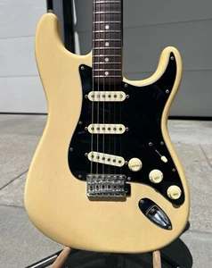 1976 Fender Stratocaster See Through Blonde Over Ash Vintage Guitar - Picture 1 of 13