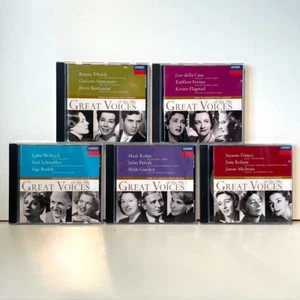 Great Voices Of The 50s 5-CD Set Volumes 1-5 including Booklets Decca Archives - Picture 1 of 16
