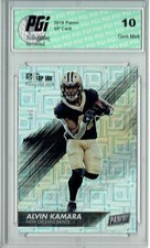Alvin Kamara 2018 Panini SP #20 Squares #1 of 5 Card PGI 10