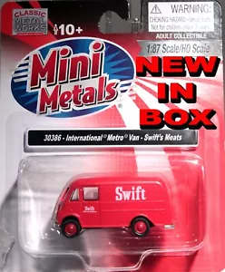 MINI METALS INTERNATIONAL METRO VAN SWIFT MEATS NEW IN BOX - Picture 1 of 2