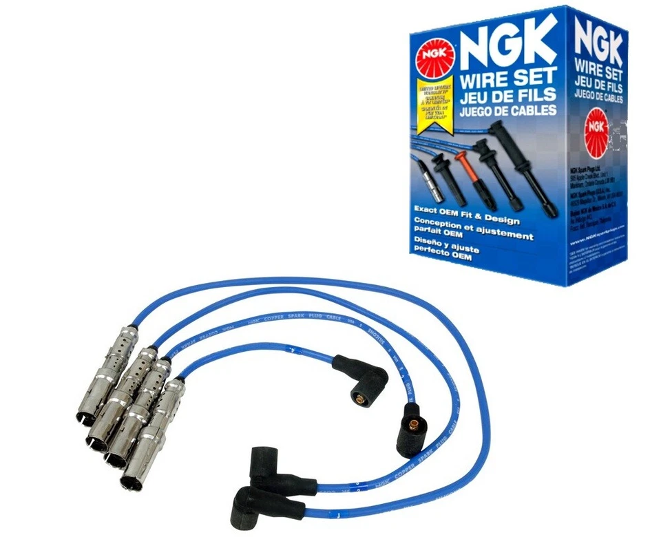 NGK Ignition Wire Set For 2007-2010 VOLKSWAGEN GOLF CITY L4-2.0L Engine - Image 1 of 4