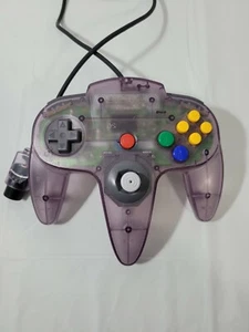 Nintendo 64 ATOMIC PURPLE Controlle RARE ORIGINAL - Picture 1 of 10