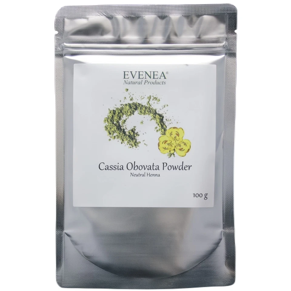 EVENEA 100g-1kg Premium Quality Cassia Obovata Powder Neutral Henna Senna Conditioning