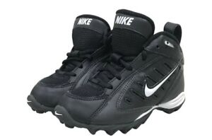 New in Box Nike Land Shark Mid Youth Cleats (BG) Black Size 10C
