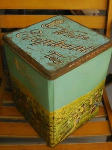 Original tin 1940's White Elephant Tea - Picture 1 of 11