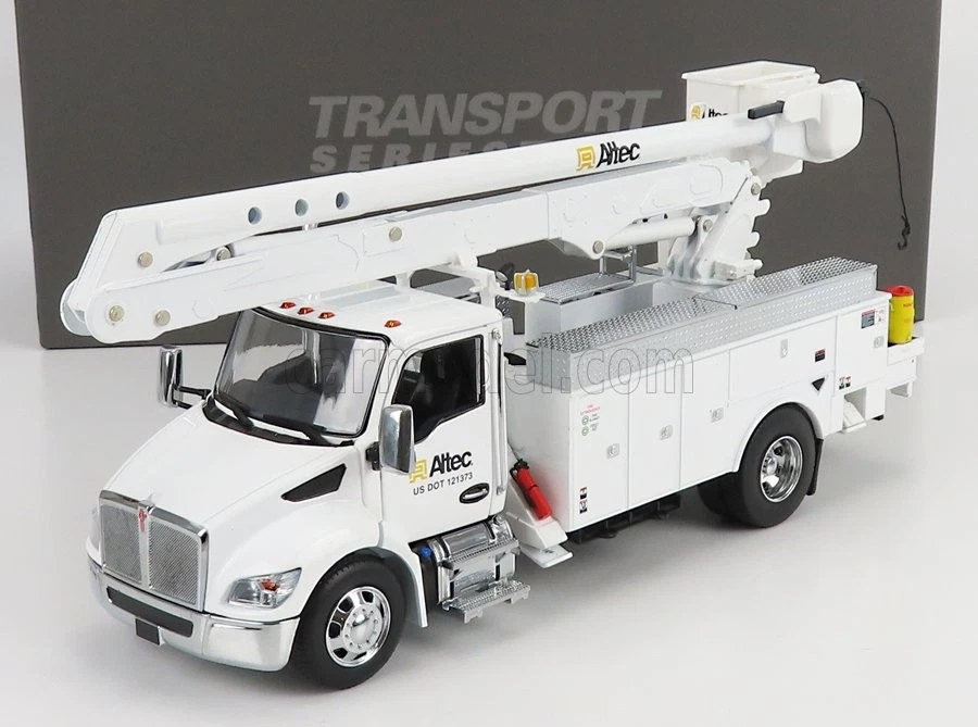 1/32 DM-MODELS - KENWORTH - T380 TRUCK ALTEC AA55 GRU CRANE ELEVATOR CON 71100 - Immagine 1 di 1