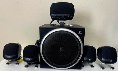 Logitech Z-640 5.1 Surround Sound Speakers System Subwoofer - Image 1 of 4
