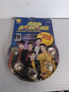 1990 Rad Rollers New Kids on the Block Collectible Action Marbles NEW Vintage - Picture 1 of 5