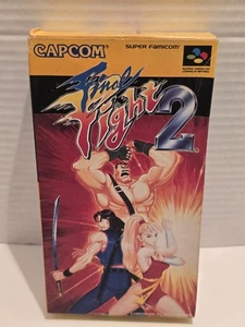 Final Fight 2 (Super Nintendo Entertainment System, 1993) Japan Import US Seller - Picture 1 of 11