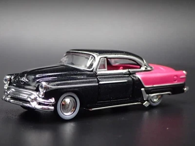 1953 53 Olds OLDSMOBILE 98 Raro 1:64 Scala da Collezione Diorama Modellino Auto - Immagine 1 di 4