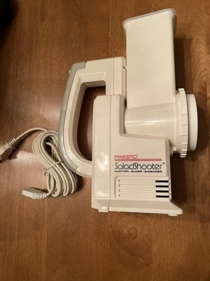 Presto Vintage Salad Shooter Electric Slicer Shredder ~New~ - Image 1 of 4
