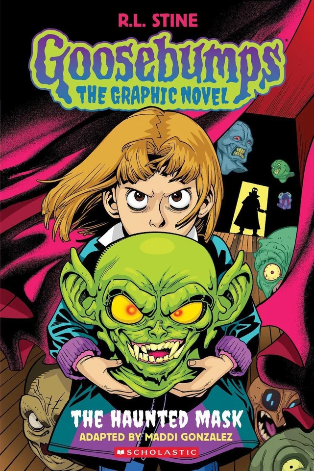 The Haunted Mask (Goosebumps: The Graphic Novel) by R. Stine Paperback Book - Image 1 of 1