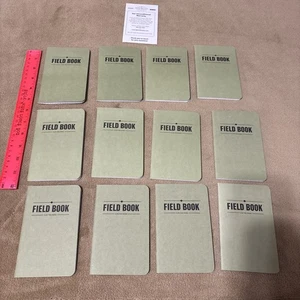 Elan Publishing Company Field Notebook/Pocket Journal 3.5"x5.5" Green - 12 Pack - Picture 1 of 4