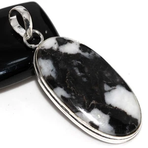 White Buffalo Turquoise Gemstone Pendant 2.3" Aesthetic Jewellery AU V895 - Picture 1 of 3