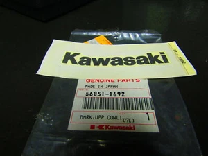 1998 KAWASAKI NINJA ZX6 UPPER COWLING DECAL PART # 56051-1692 - Picture 1 of 2