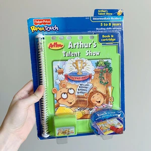 2003 Arthur's Talent Show Power Touch Book and Cartridge Fisher Price - Picture 1 of 4