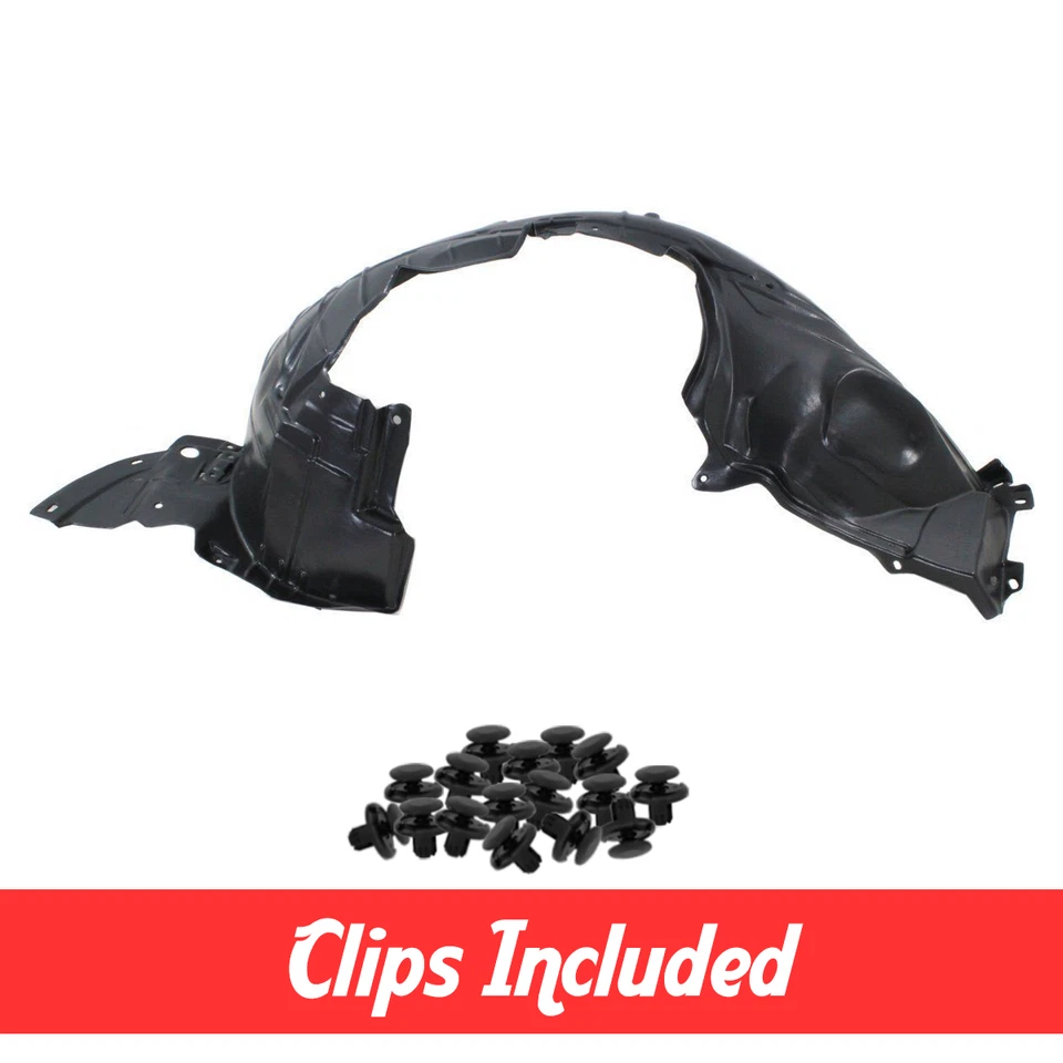Forro de para-lama dianteiro direito com clipes para 2009-2014 Cube 638421FA0A NI1249125 - Imagem 1 de 4