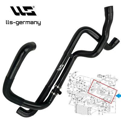 Tubo Del Radiatore Per VW TRANSPORTER BUS KASTEN T4 2.4 TDI 2.5 TDI 074121086P - Bild 1 von 4