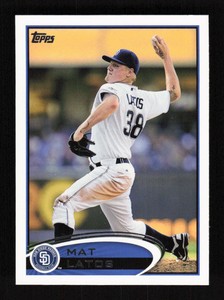 2012 Topps Mat Latos   #256