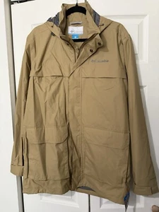 Columbia Herren Regenjacke, Farbe Crouton, Größe M - Bild 1 von 7