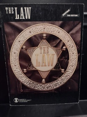 THE LAW  Songbook TAB GUITAR Tab Edition PAUL RODGERS 1991 Bad Company Ex++ Cond - Image 1 of 4