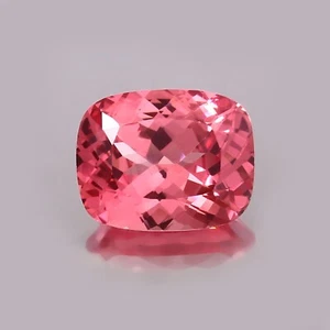 15x12 MM - AAA Natural Ceylon Padparadscha Sapphire Loose Cushion Gemstone Cut - Picture 1 of 4